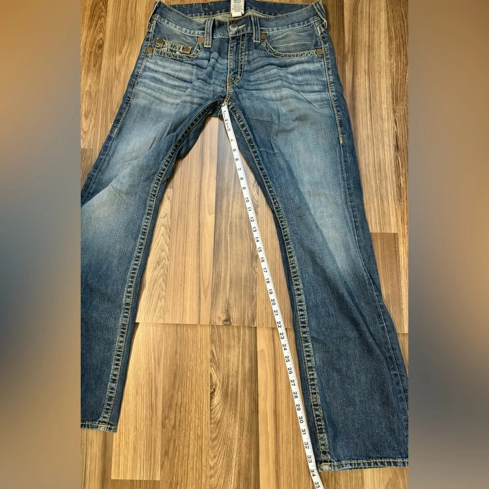 True Religion Vintage Bobby Big T Mens Denim Jeans 33